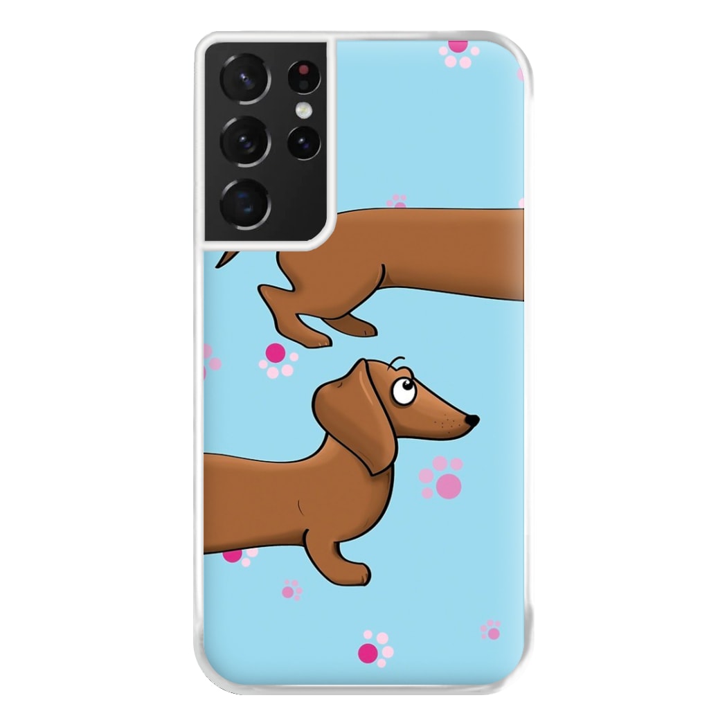 Dachshund 360 Phone Case for Galaxy S21 Ultra