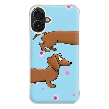 Dachshund 360 Phone Case for iPhone 16 Plus