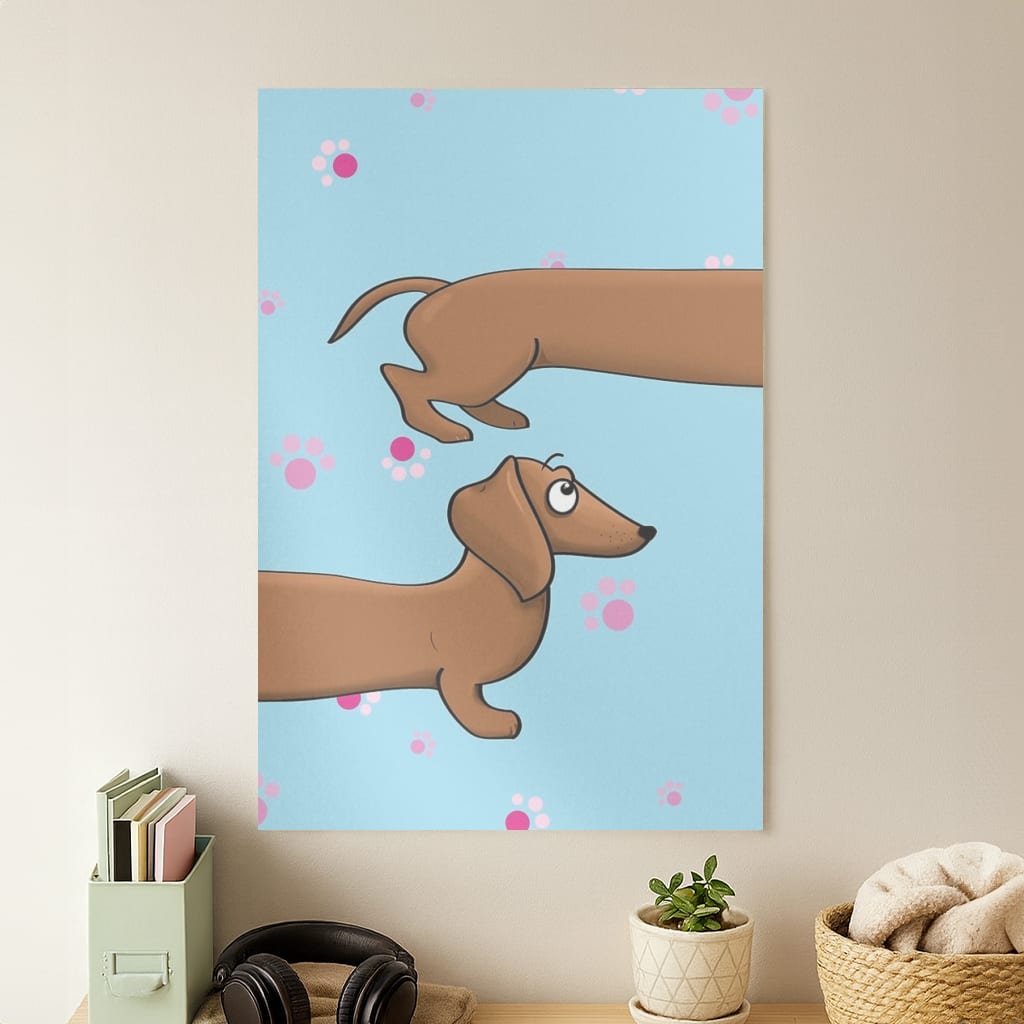 Dachshund 360 Poster