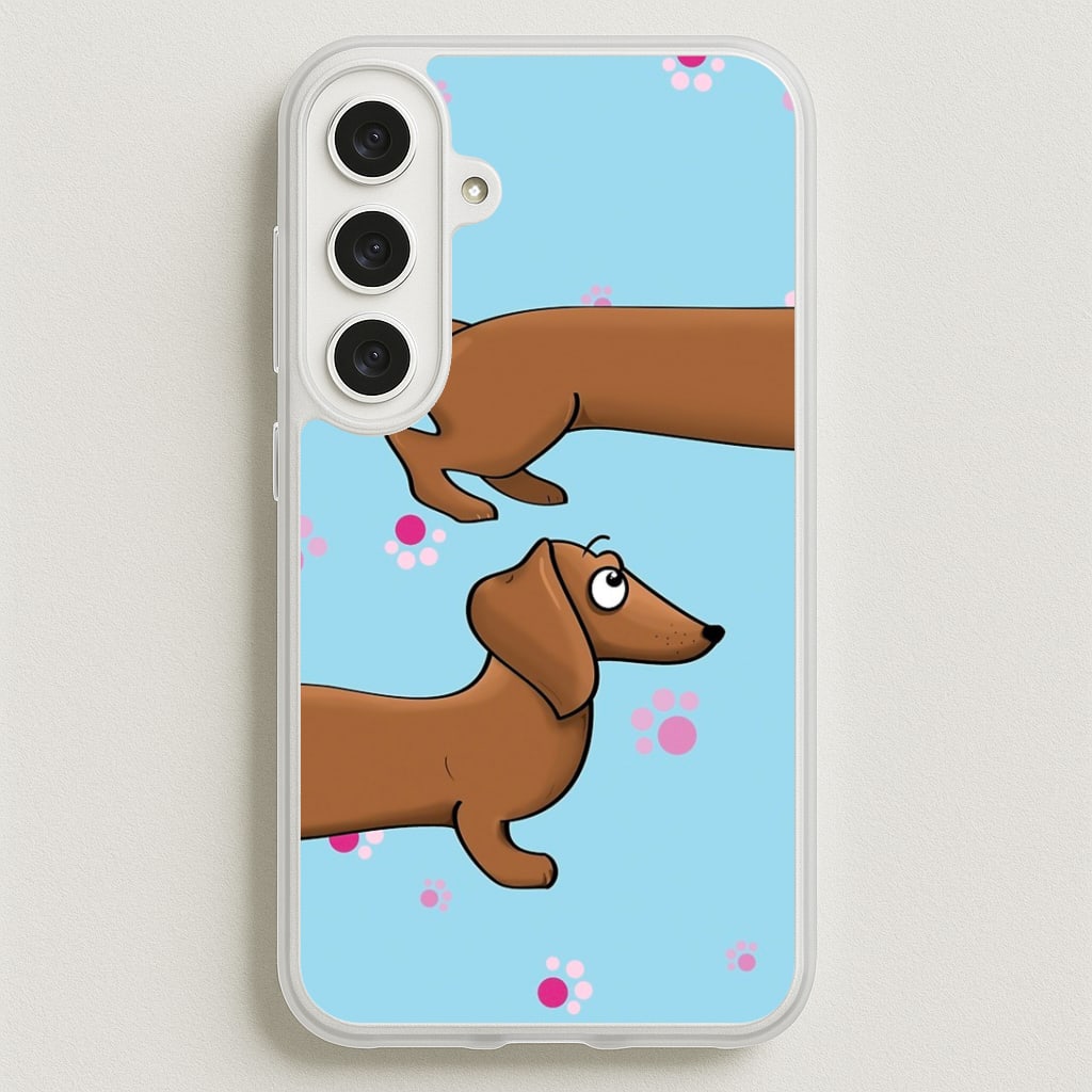 Dachshund 360 Phone Case for Galaxy S25FE