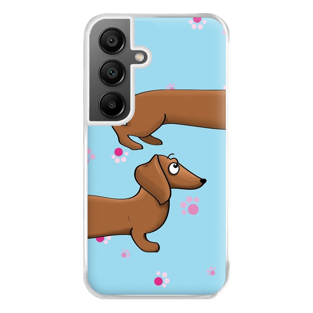 Dachshund 360 Phone Case for Galaxy A55