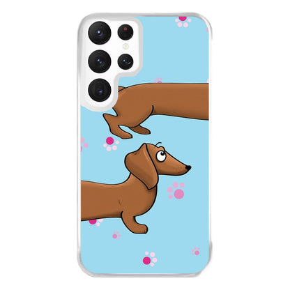 Dachshund 360 Phone Case for Galaxy S22 Ultra