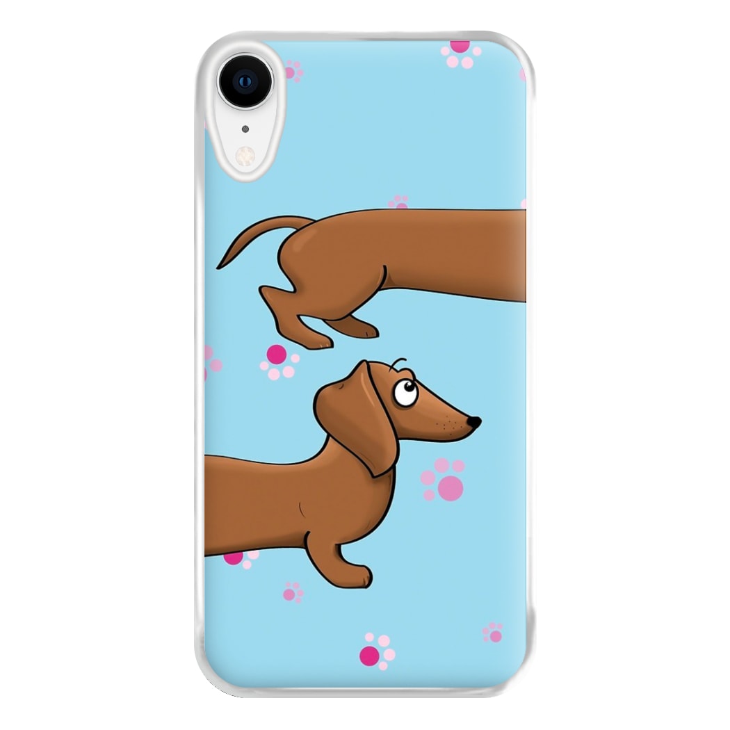 Dachshund 360 Phone Case for iPhone XR