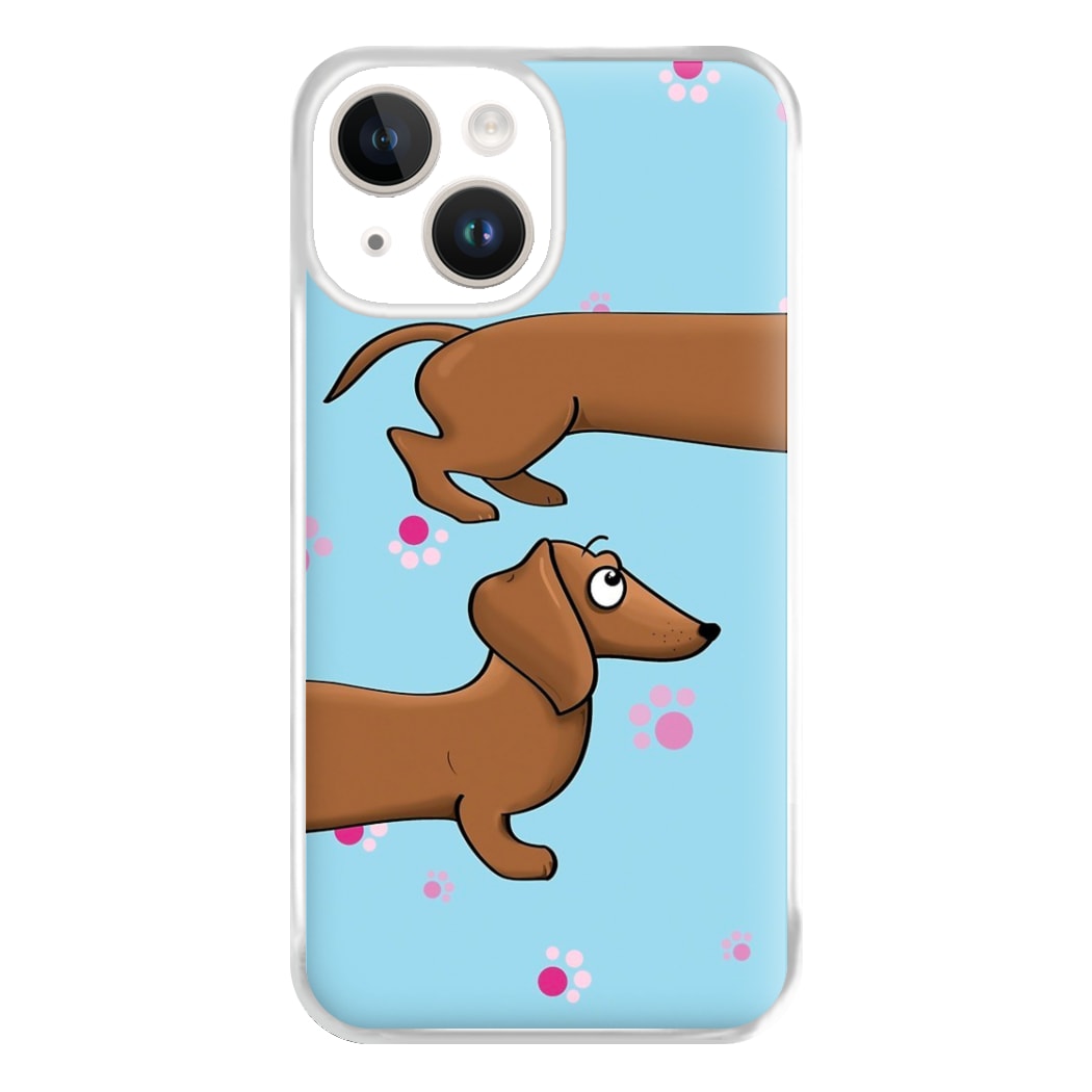 Dachshund 360 Phone Case for iPhone 14