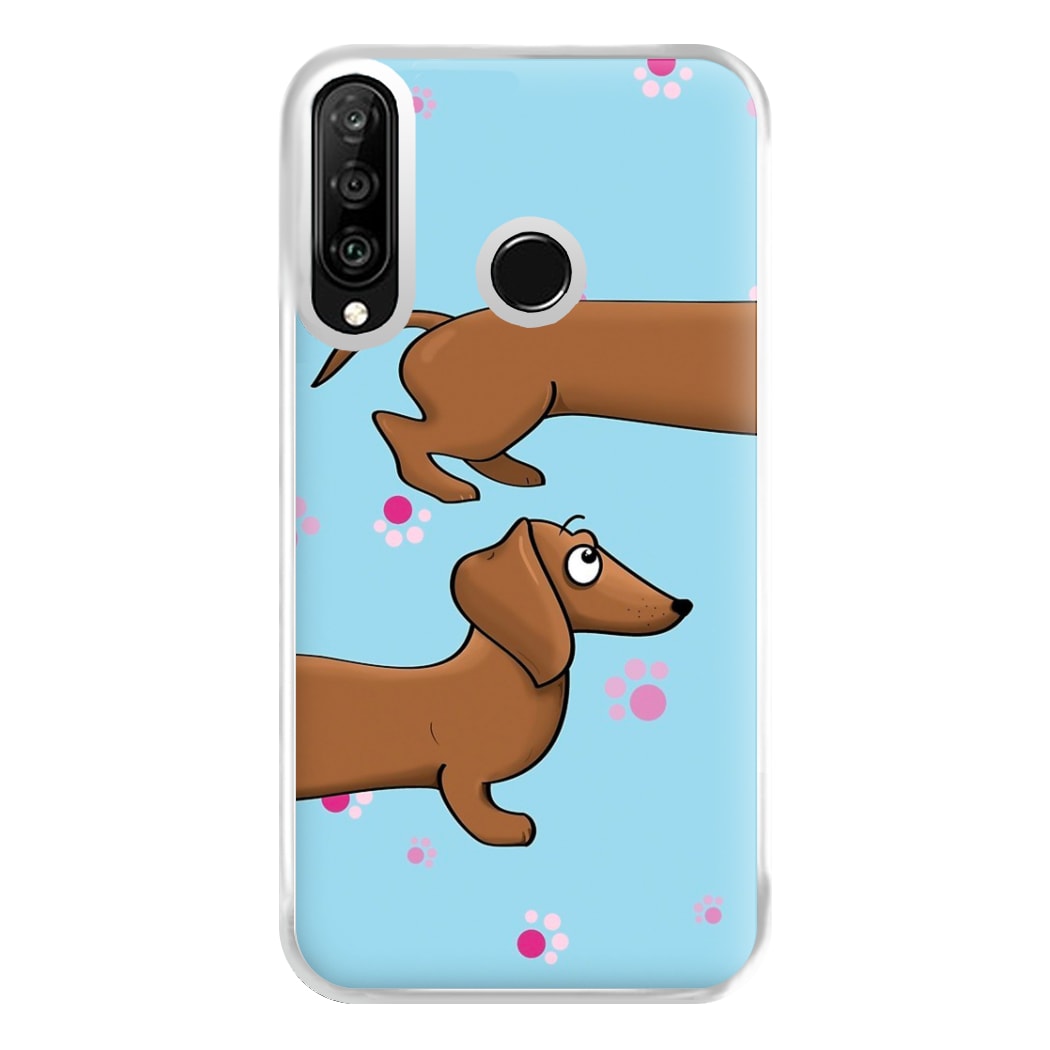 Dachshund 360 Phone Case for Huawei P30 Lite