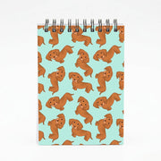 Sausage Dog Pattern Notebook 4
