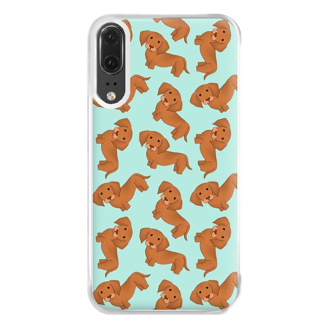 Sausage Dog Pattern Phone Case for Huawei P20