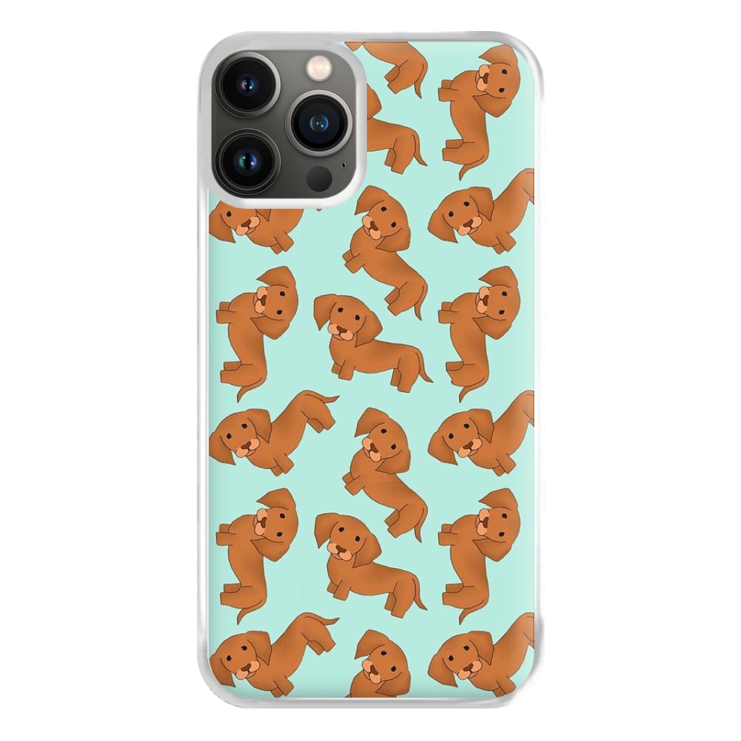 Sausage Dog Pattern Phone Case for iPhone 11 Pro Max