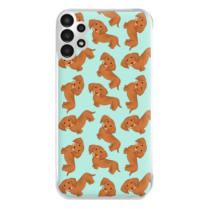 Sausage Dog Pattern Phone Case for Galaxy A13