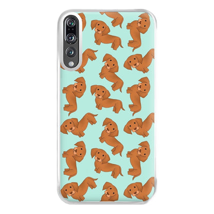 Sausage Dog Pattern Phone Case for Huawei P20 Pro