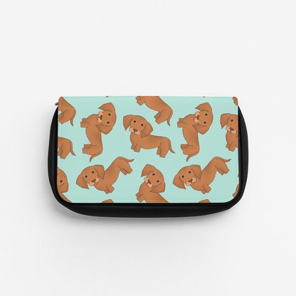 Sausage Dog Pattern Pencil Case