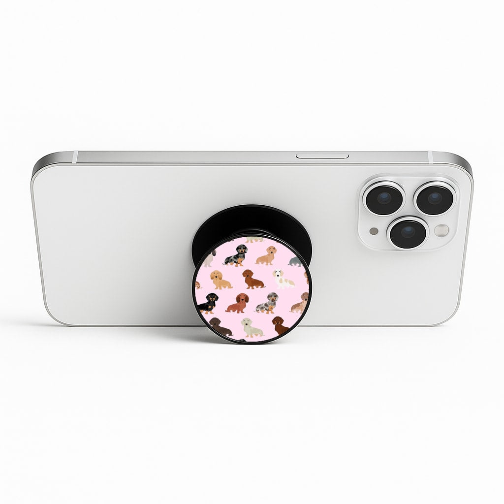 Dachshund Breed Pattern Phone Stand