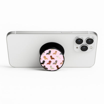 Dachshund Breed Pattern Phone Stand