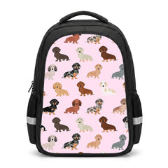 Dachshund Breed Pattern Backpack