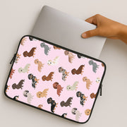 Dachshund Breed Pattern Laptop Sleeve 2