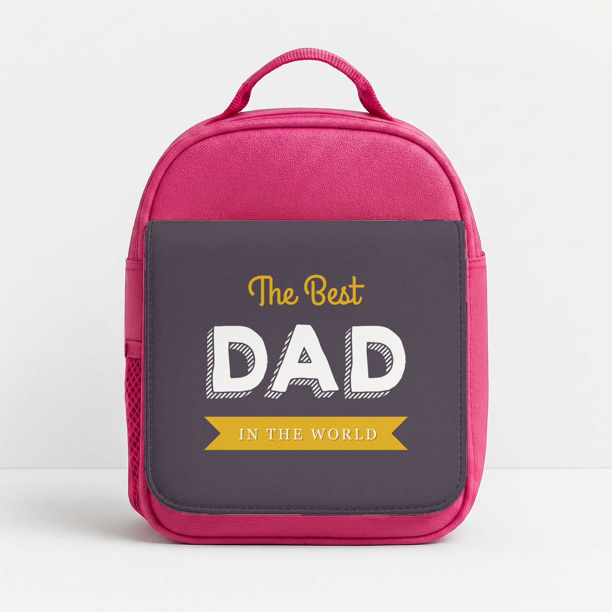 Best Dad In The World Lunchbox - Pink
