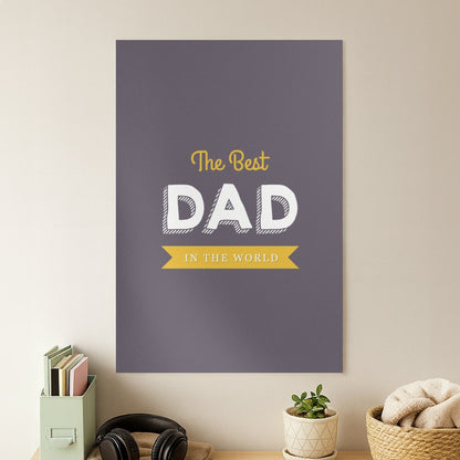 Best Dad In The World Poster