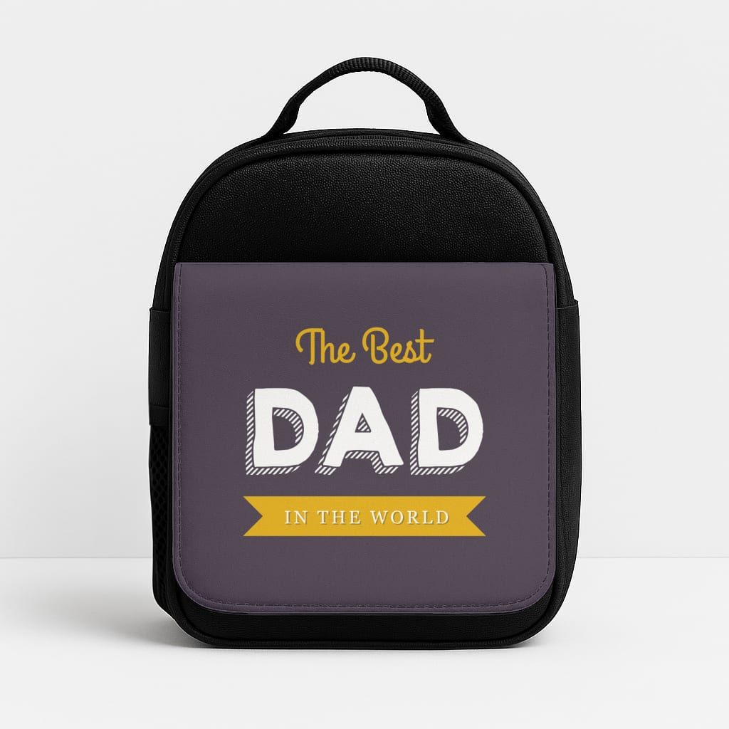 Best Dad In The World Insulated Lunchbox