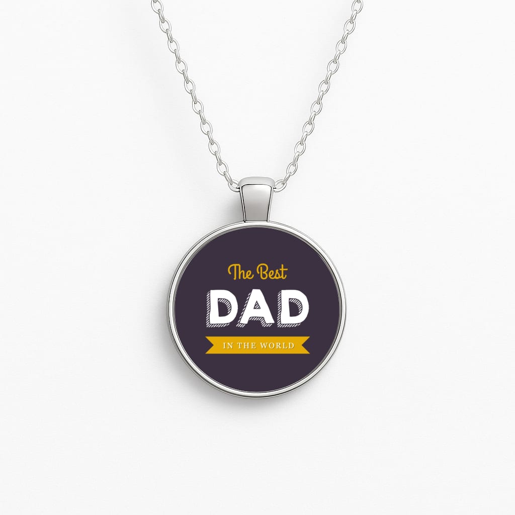 Best Dad In The World Necklace