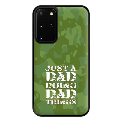 Doing Dad Things - Fathers Day Phone Case for Galaxy S20 Plus