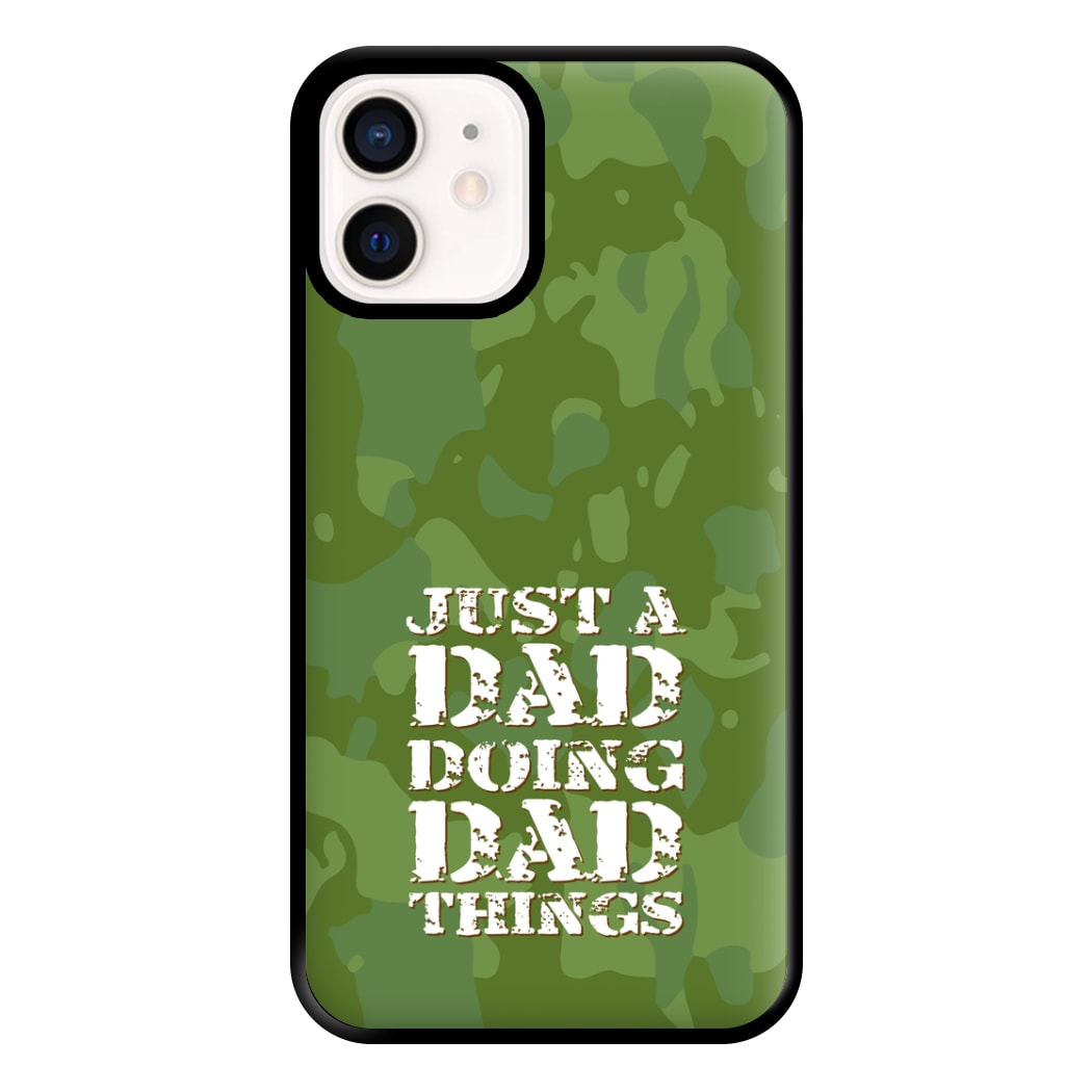 Doing Dad Things - Fathers Day Phone Case for iPhone 13 Mini