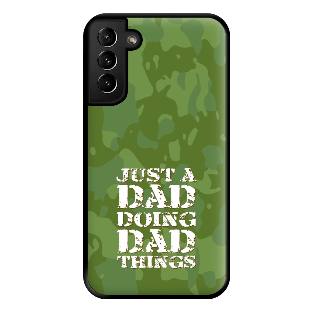 Doing Dad Things - Fathers Day Phone Case for Galaxy S21 Plus