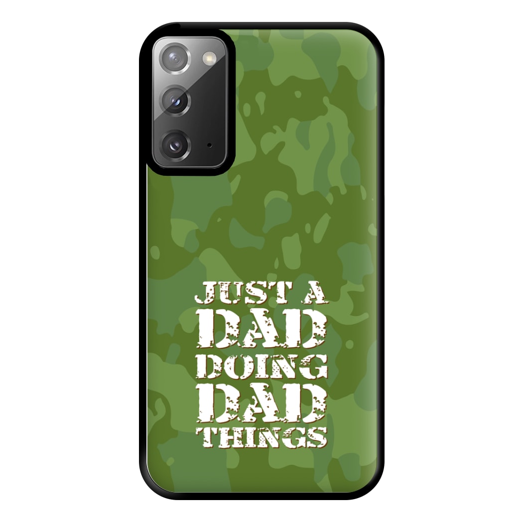 Doing Dad Things - Fathers Day Phone Case for Galaxy Note 20 Ultra