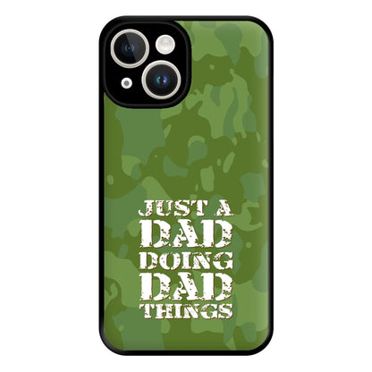 Doing Dad Things - Fathers Day Phone Case for iPhone 14