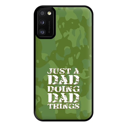 Doing Dad Things - Fathers Day Phone Case for Galaxy A41