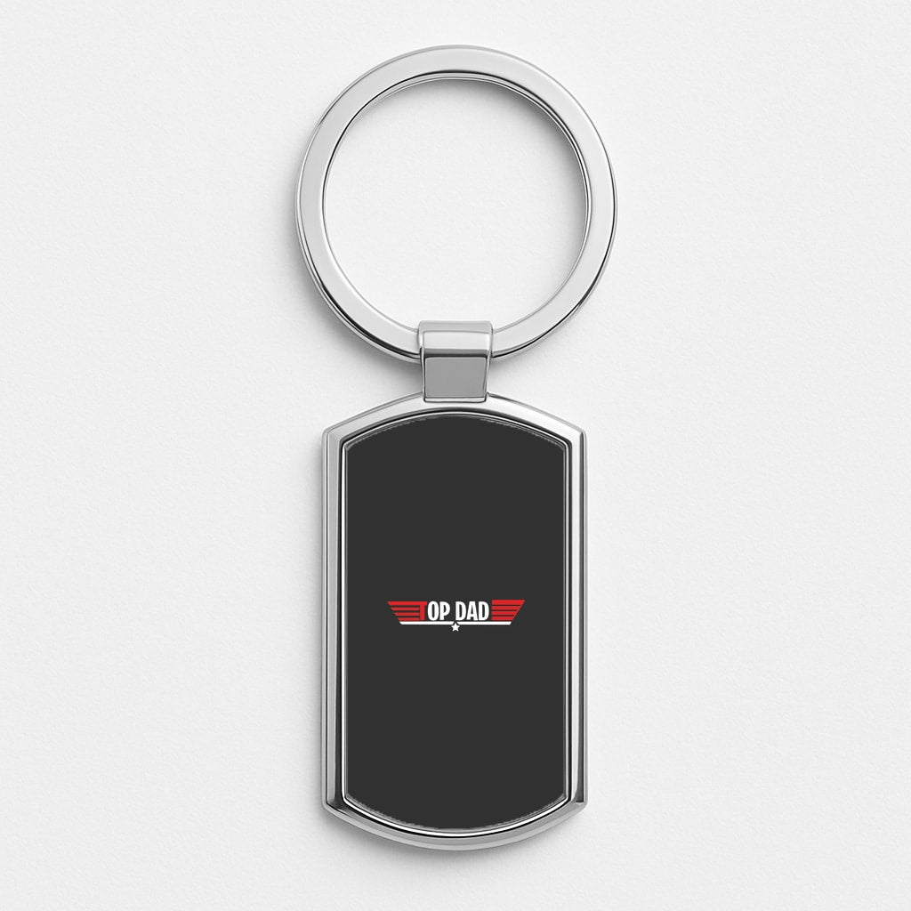 Top Dad- Fathers Day Luxury Keyring
