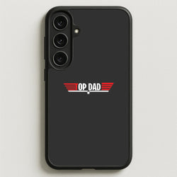 Top Dad- Fathers Day Phone Case for Galaxy S25FE