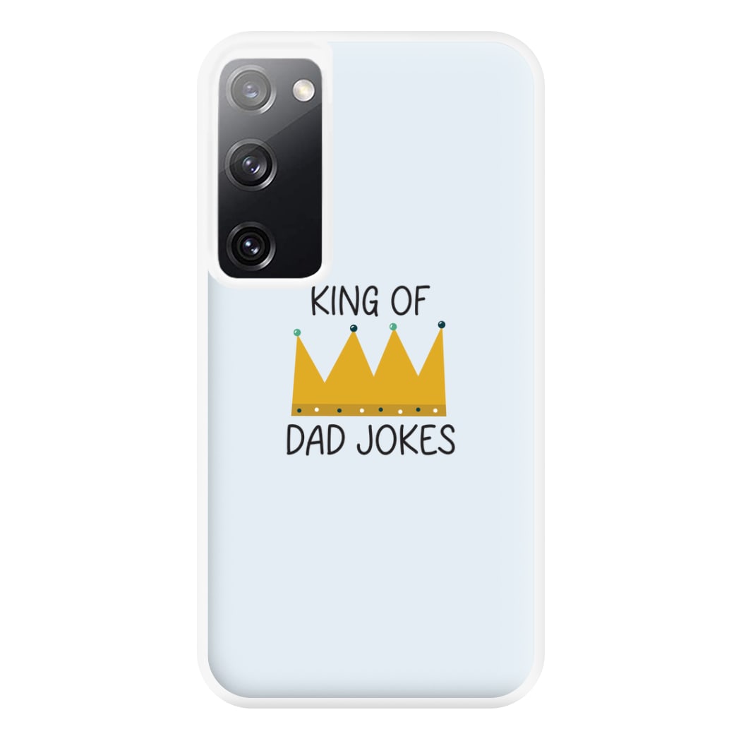 King Of Dad Jokes - Fathers Day Phone Case for Galaxy S20