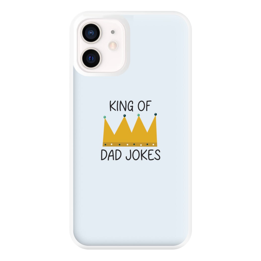 King Of Dad Jokes - Fathers Day Phone Case for iPhone 13 Mini