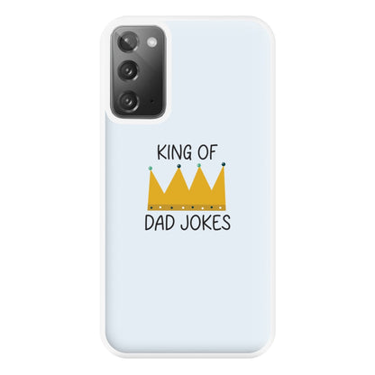 King Of Dad Jokes - Fathers Day Phone Case for Galaxy Note 20 Ultra