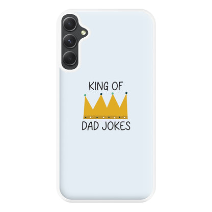 King Of Dad Jokes - Fathers Day Phone Case for Galaxy A14