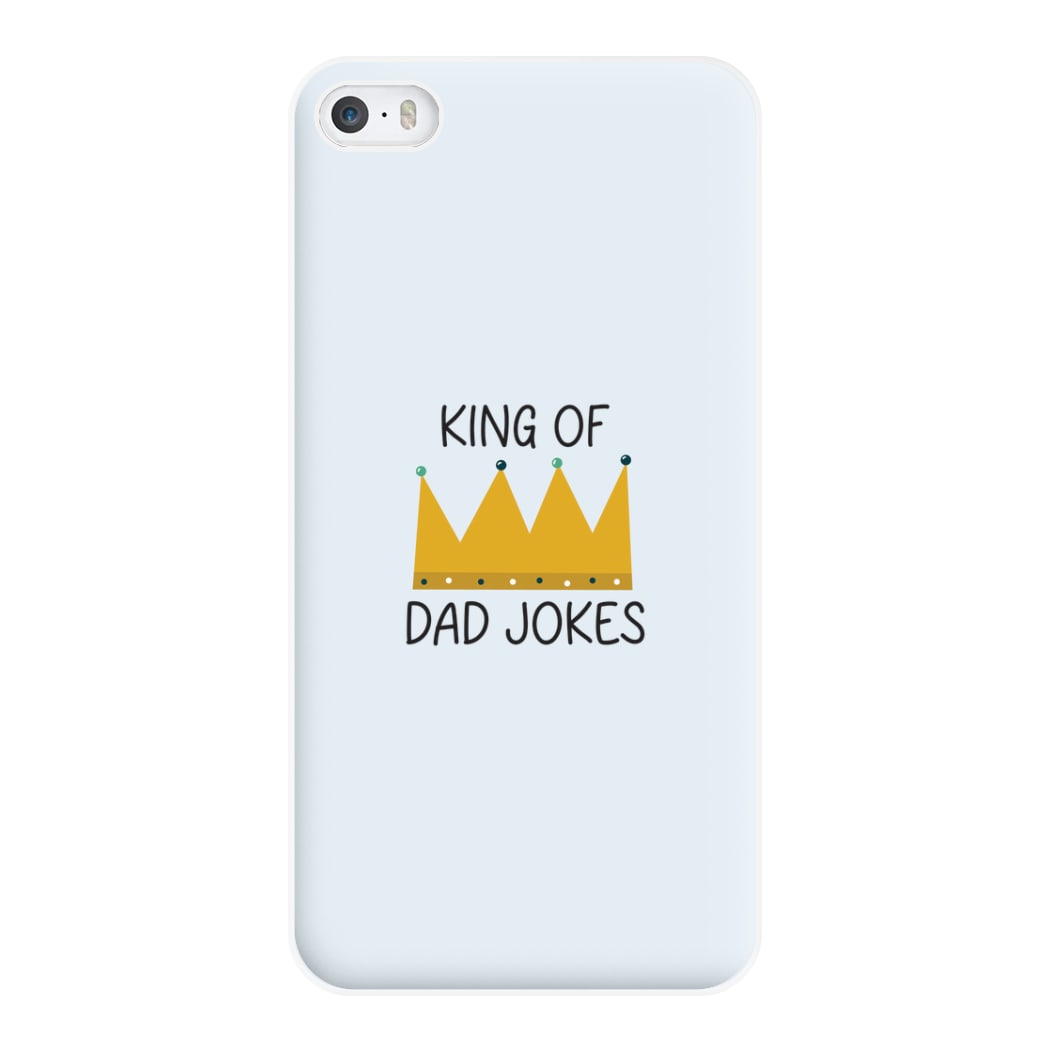 King Of Dad Jokes - Fathers Day Phone Case for iPhone 5 / 5s / SE 2016