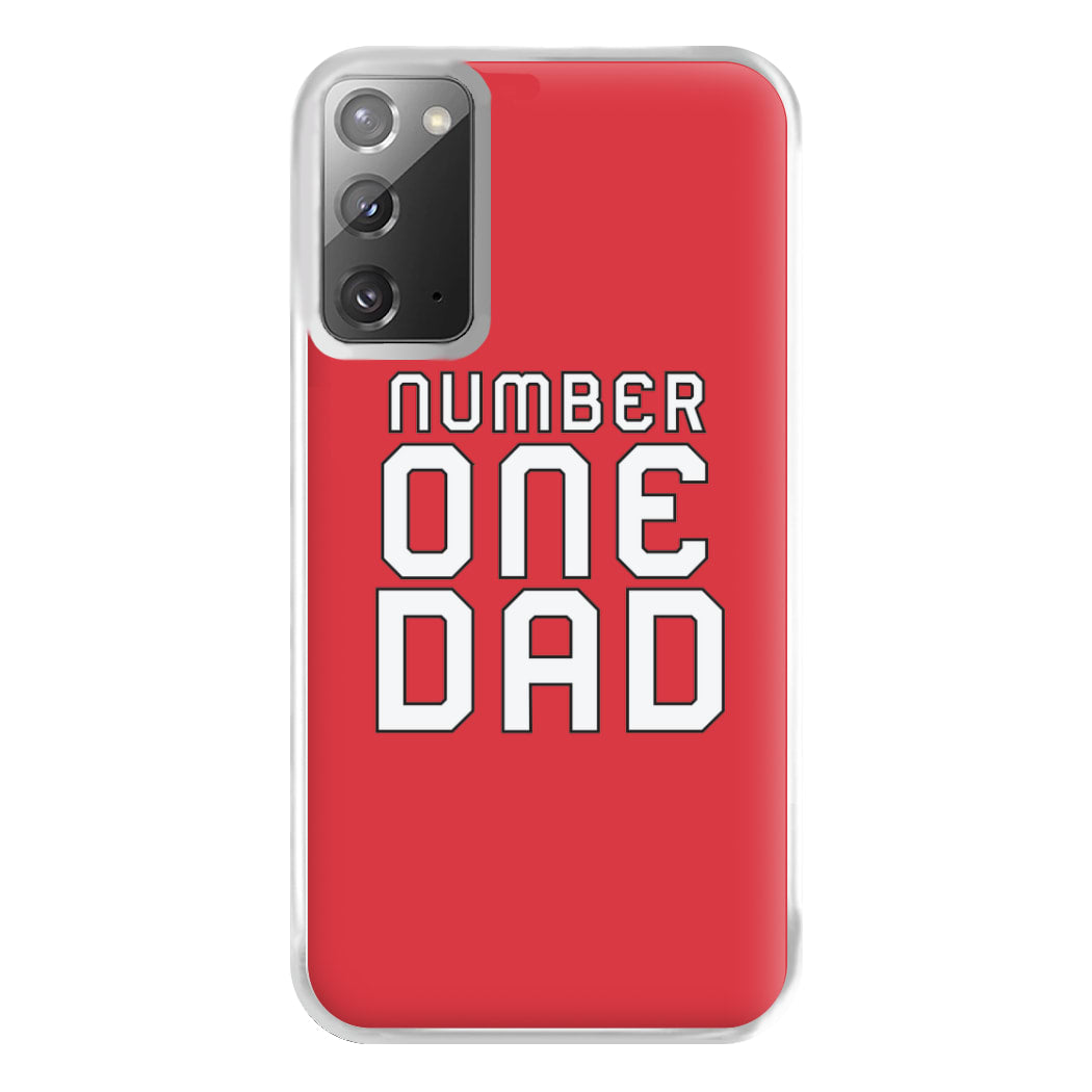 Number One Dad - Fathers Day Phone Case for Galaxy Note 20 Ultra