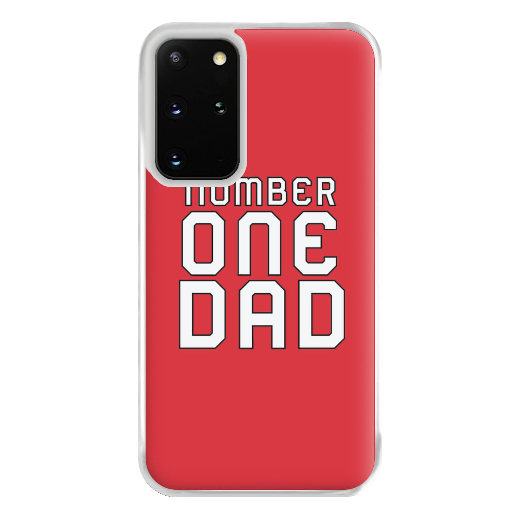 Number One Dad - Fathers Day Phone Case for Galaxy S20 Plus