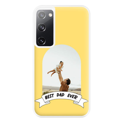 Best Dad Ever - Personalised Father's Day Phone Case for Galaxy S20