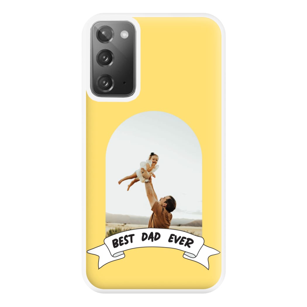 Best Dad Ever - Personalised Father's Day Phone Case for Galaxy Note 20 Ultra