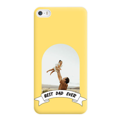 Best Dad Ever - Personalised Father's Day Phone Case for iPhone 5 / 5s / SE 2016