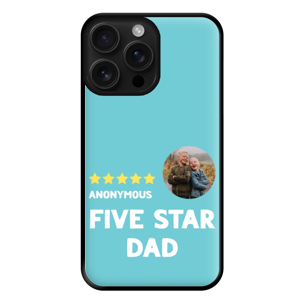 Five Star Dad - Personalised Father's Day Phone Case