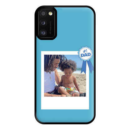 Number 1 Dad - Personalised Father's Day Phone Case for Galaxy A41