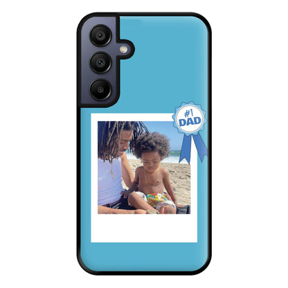 Number 1 Dad - Personalised Father's Day Phone Case for Galaxy A15