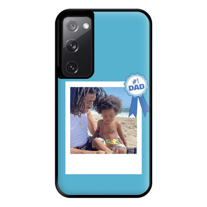 Number 1 Dad - Personalised Father's Day Phone Case for Galaxy S20FE