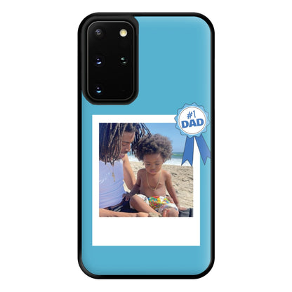 Number 1 Dad - Personalised Father's Day Phone Case for Galaxy S20 Plus