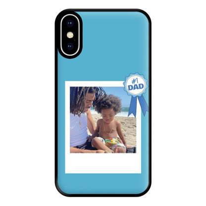 Number 1 Dad - Personalised Father's Day Phone Case for iPhone XS Max