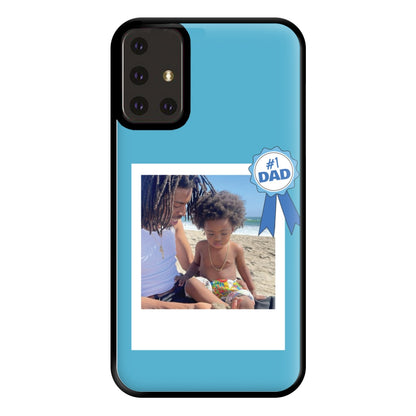 Number 1 Dad - Personalised Father's Day Phone Case for Galaxy A71