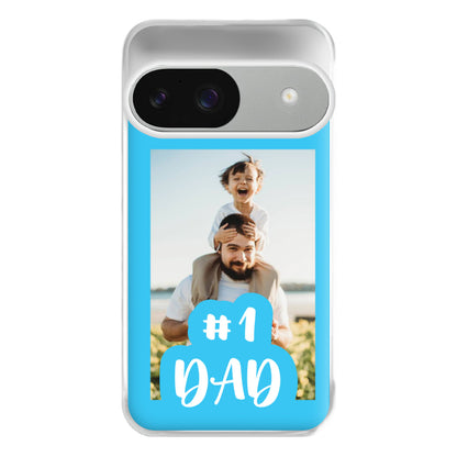 Hashtag 1 Dad - Personalised Father's Day Phone Case for Google Pixel 9 / 9 Pro