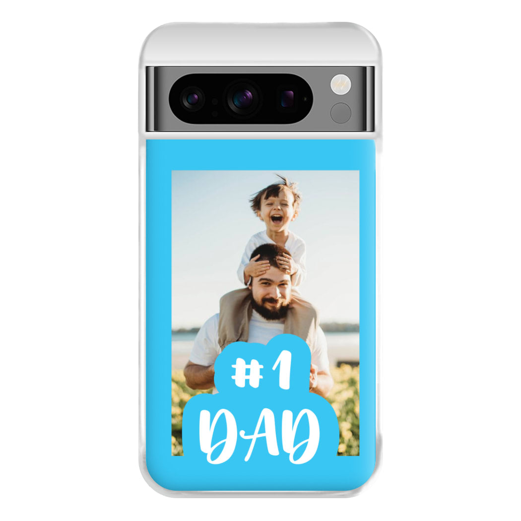 Hashtag 1 Dad - Personalised Father's Day Phone Case for Google Pixel 8 Pro